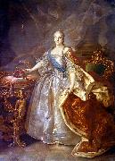 Ivan Argunov Portrait of Catherine II of Russia France oil painting artist